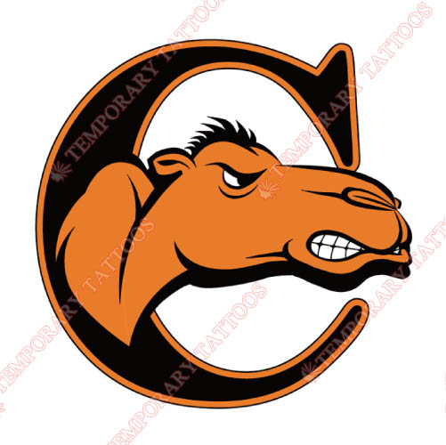 Campbell Fighting Camels Customize Temporary Tattoos Stickers NO.4088